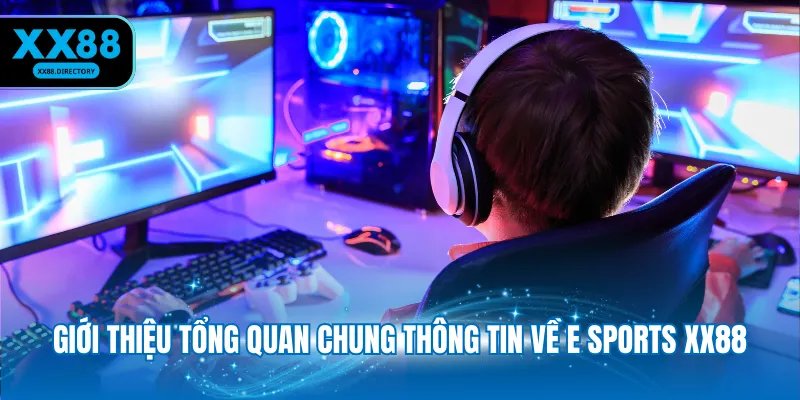 Giới thiệu tổng quan chung thông tin về E sports XX88